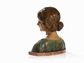 Female Bust by 
																			Fritz Kochendorfer