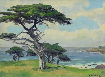 Carmel Coast by 
																			Alfred James Wands