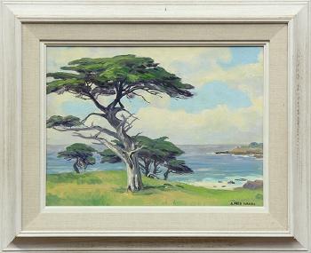 Carmel Coast by 
																			Alfred James Wands