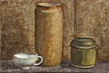 Still life with three objects by 
																			Alek Rapoport