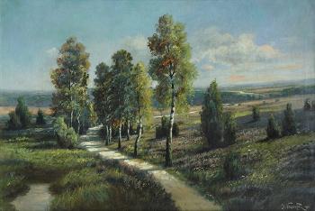 Path through the forest by 
																			Nikolai Nikolaevich Obolenskii