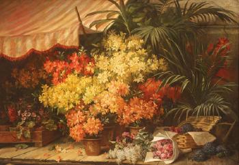 Still Life with Flowers by 
																			Jean Capeinick