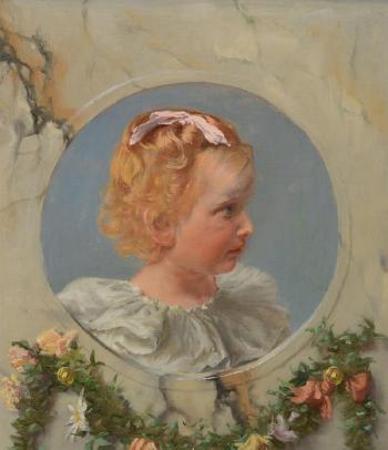 Homage to a Little Girl by 
																			Charles Frederic Ulrich