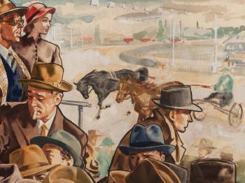 Horse Race by 
																			Luigi Tarquini