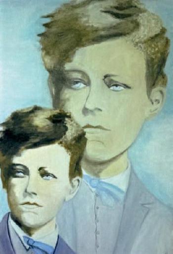Portrait de Rimbaud by 
																	Josette Rosemberck
