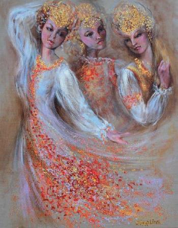 Danseuses by 
																	Liubov Juravliova