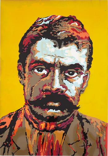 Zapata, n. d. by 
																	Abraham Cruzvillegas