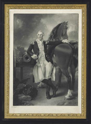 General George Washington by 
																	Valentine Green