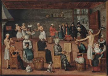 The Legend of the Baker of Eeklo by 
																	Cornelis van Dalem