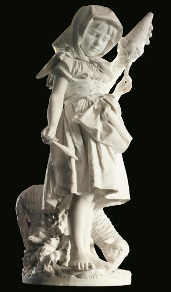 Giovane Pastorella (A young Shepherdess) by 
																	A Gambi