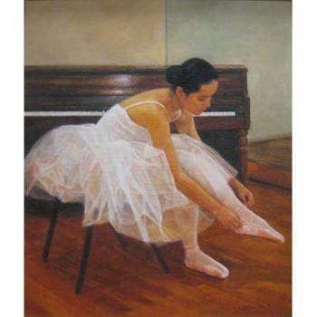 Preparing to Dance, 1990 by 
																	 Wu Jian