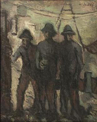 Miners by 
																	Jan Zelibsky