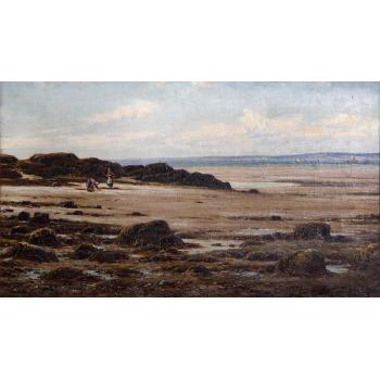 Morecombe Sands by 
																	Reginald Aspinwall