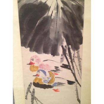 Lotus and Ducks by 
																			 Yang Xiuzhen