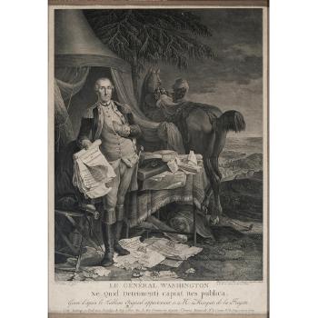 Le General Washington by 
																	Jean Baptiste le Paon