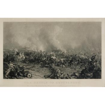 Battle of Gettysburg by 
																	Peter Frederick Rothermel