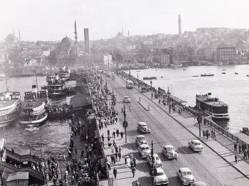 Galata Bridge, Istanbul by 
																			Rosmarie Pierer