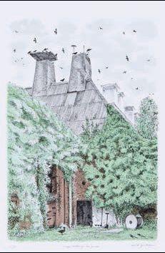 Snape Maltings: the garden by 
																	David Gentleman