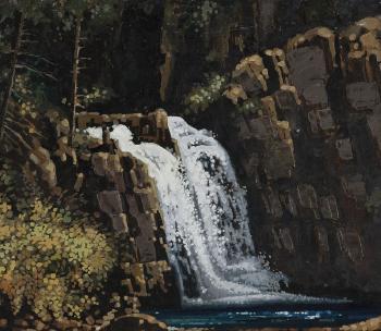 Waterfall, Crystal river by 
																			Ed Bearden