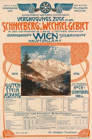 Schneeberg - V. Wechsel - Gebiet by 
																	Erwin Puchinger