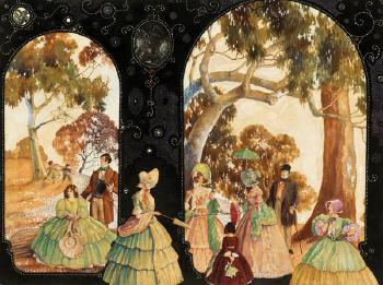 Untitled (The Garden Party) by 
																	George W Neville