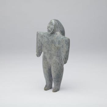 Standing Woman in Amaut by 
																			Helen Paoliknak Miyok