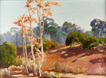 California landscape by 
																			Clara Wersted