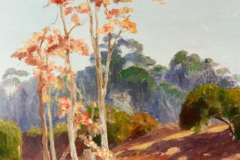 California landscape by 
																			Clara Wersted