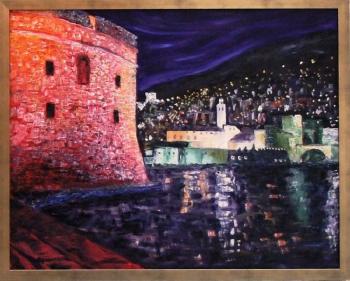 Dubrovnik at Night by 
																	Stjepko Mamic