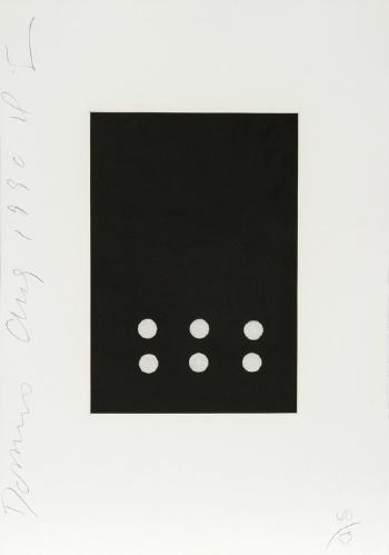 Dominoes Portfolio - 22 by 
																	Donald Sultan