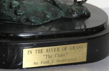 In the river of grass 'the chase' by 
																			Paul Oestreicher
