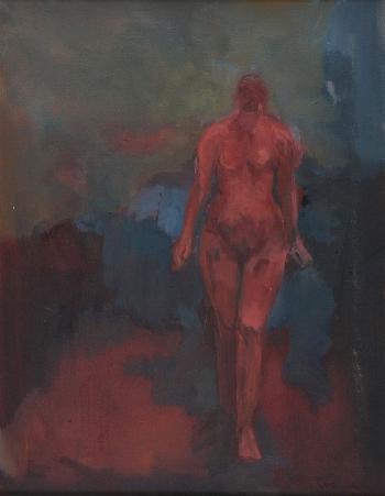 Female nude study by 
																	Jane Swanston