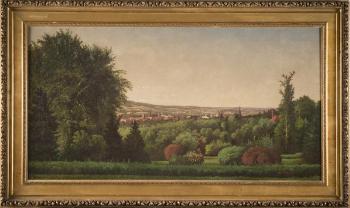 Panoramic View of North Adams, Massachusetts by 
																			James Cantwell
