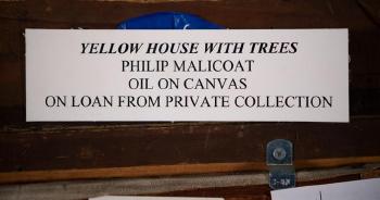Yellow House with Trees by 
																			Philip Cecil Malicoat