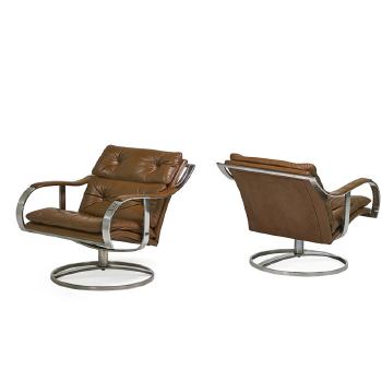 Lounge Chairs by 
																			 Steelcase Furniture Co