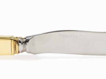 Cutlery with 'Hampton' decor by 
																			 Tiffany & Co.