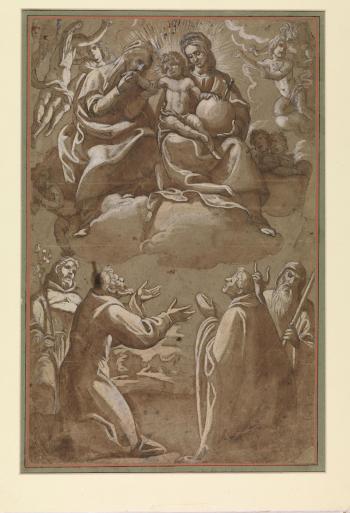 Madonna con Bambino e santi by 
																	Giovanni Battista della Rovere