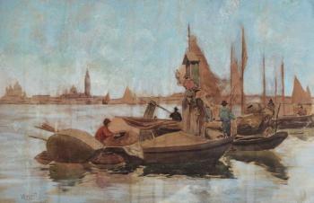 Pescatori by 
																	Vettore Zanetti Zilla