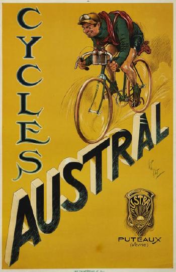 Cycles Austral - Puteaux by 
																	Albert Edouard Puyplat