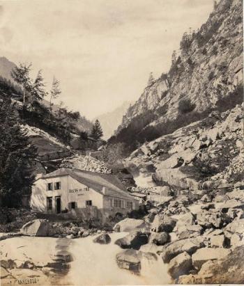 Chemin de la source de Mauhourat, Cauterets by 
																	Alphonse Jeanrenaud