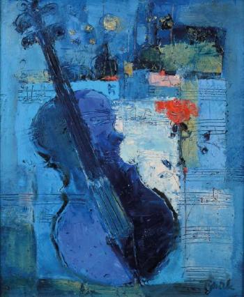 Le violon de nuit by 
																	Zdenka Tylek