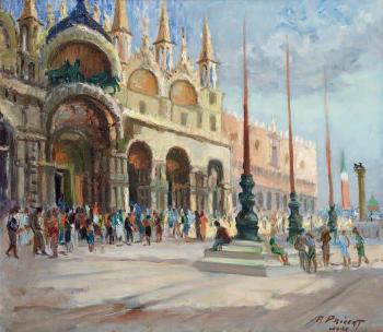 Place Saint-Marc à Venise by 
																	Raphael Pricert