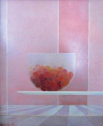 Le bocal de cerises by 
																	Pierre Garcia Fons
