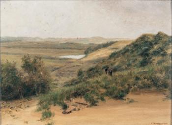 Dans les dunes by 
																	Francis Tattegrain