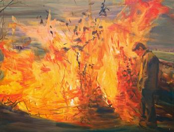Playing fire by 
																	 Luo Qing