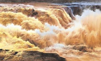 Yellow River by 
																	 Xu Huijun