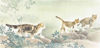 Cats by 
																	 Xing Cheng'ai