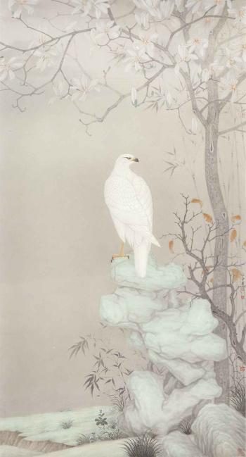 Bird in The Snow by 
																	 Yang Liqi