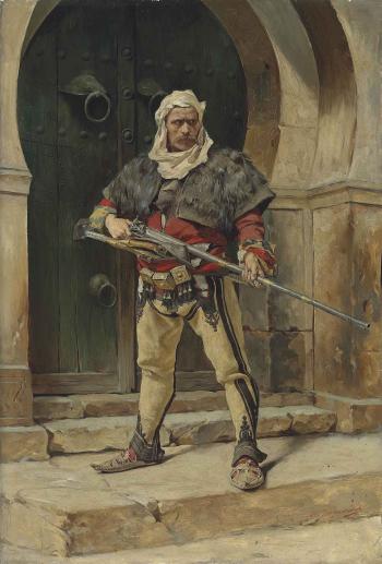 A Serbian Warrior by 
																	Svetislav Ivanowitch