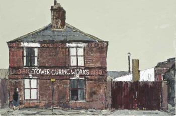 Tower Curing works, Great Yarmouth by 
																	Brian Hagger